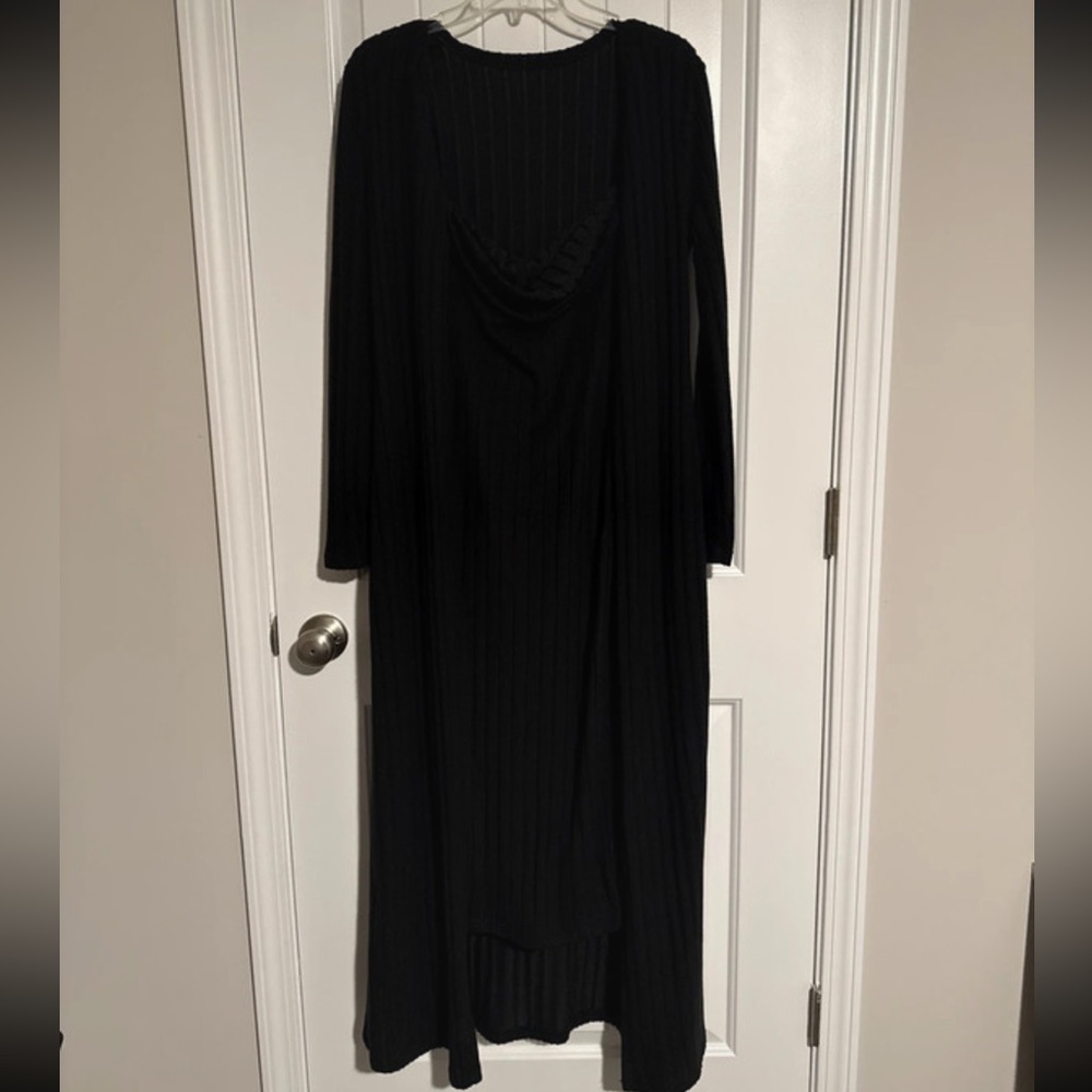 SHEIN Black Strapless Bodycon Dress